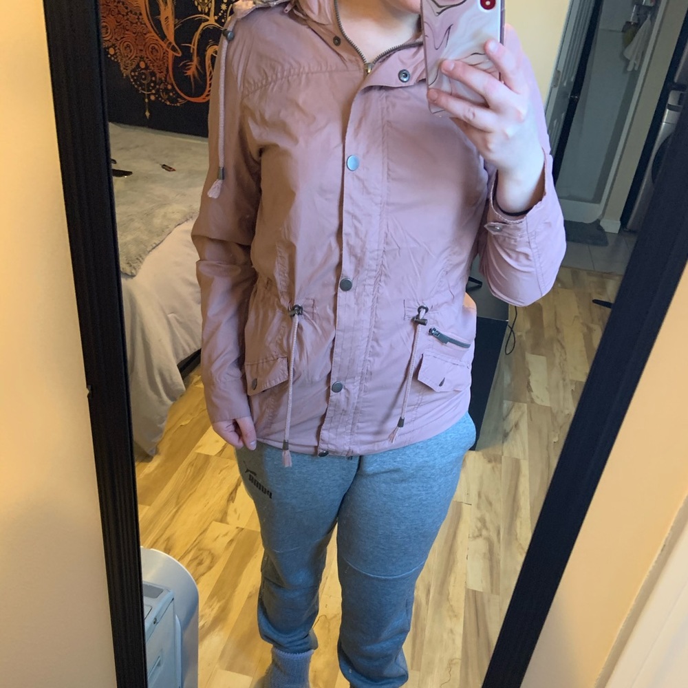 Light pink spring/fall jacket